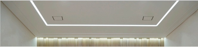 Диффузор под покраску скрытого монтажа SECRET SOFT FRAME D125мм